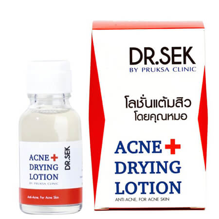 Dr.Sek Acne+ Drying Lotion 20 ml ,Dr.Sek Acne+ Drying Lotion ,โลชั่นแต้มสิวโดยคุณหมอ ,dr.sek acne drying lotion ราคา ,dr.sek acne drying lotion รีวิว ,dr.sek acne drying lotion ซื้อที่ไหน ,โลชั่นแต้มสิวโดยคุณหมอ ,